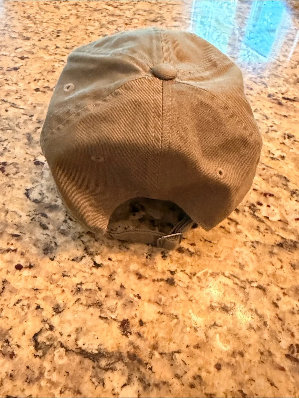 Women’s Nike Olive Cotton Baseball Hat with White Label